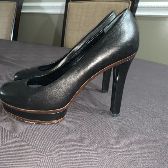 Gucci black leather pumps - Picture 4 of 9